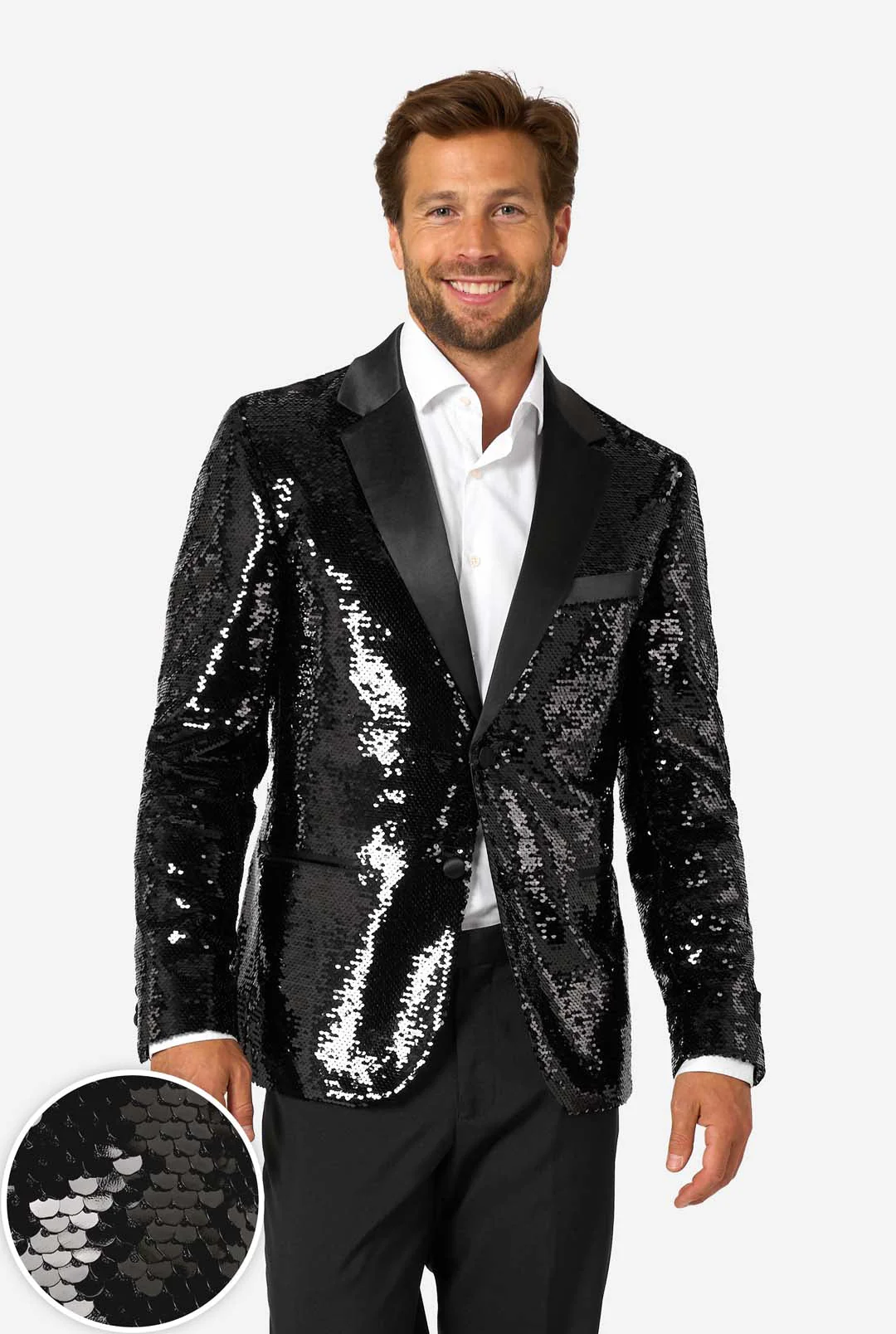 Briliant Black Sequins