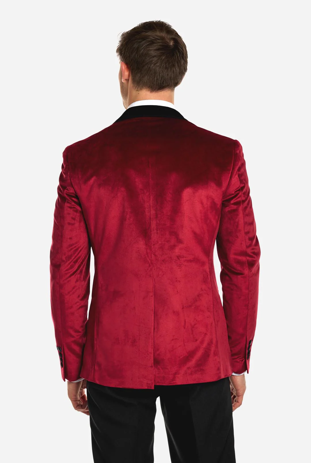 Dinner Jacket - Burgundy - Image 3