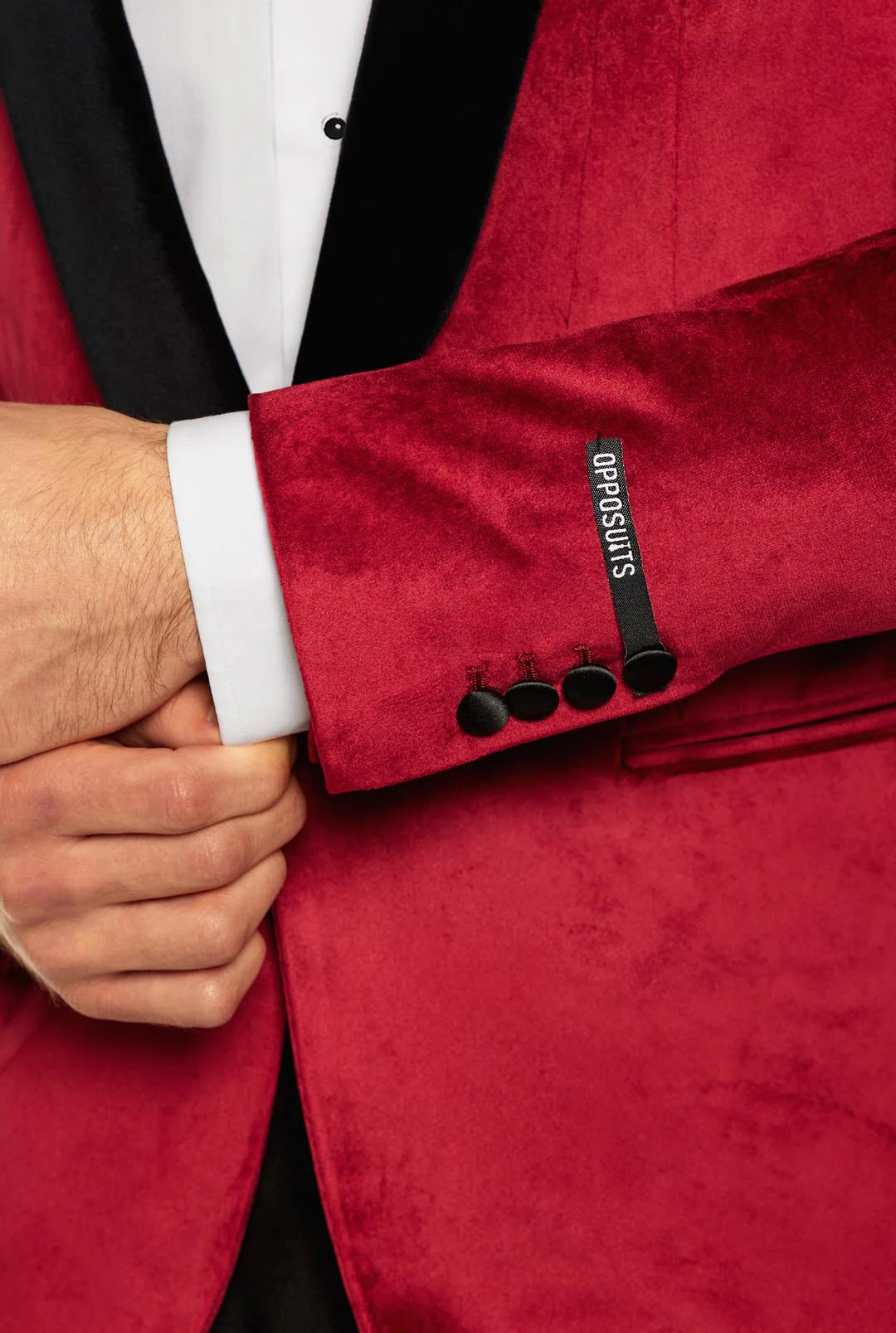 Dinner Jacket - Burgundy - Image 5