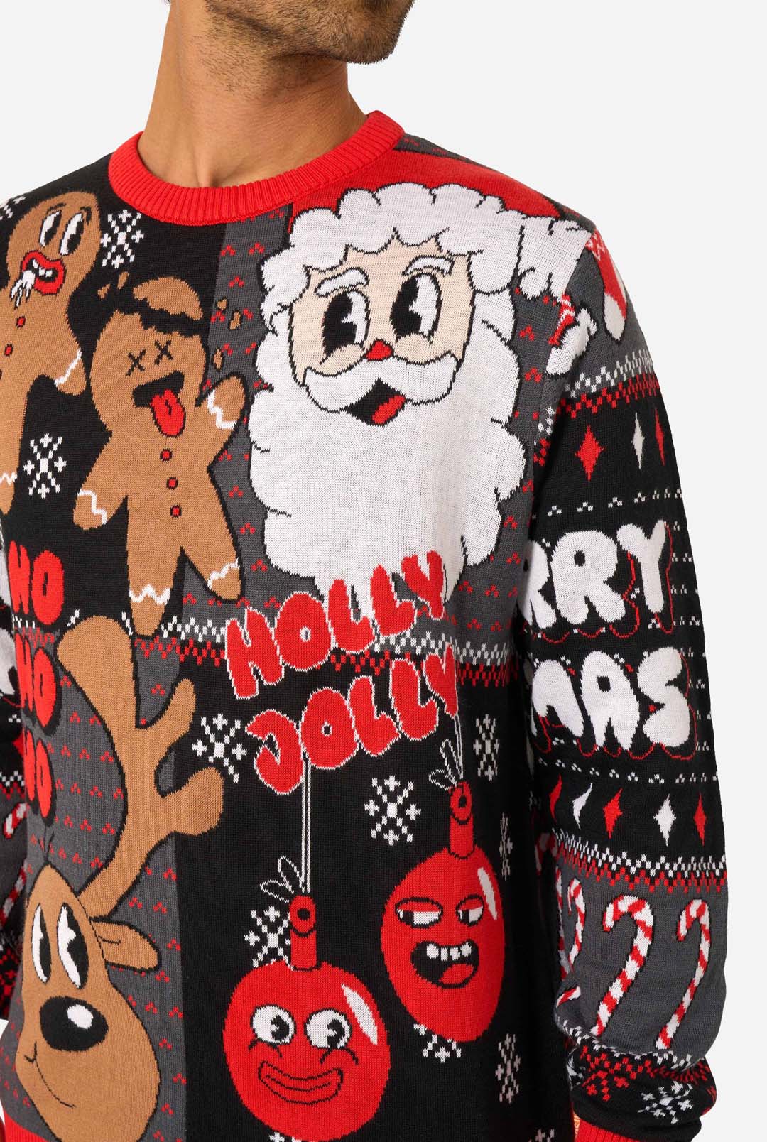 Merry Jinglejoy Christmas Sweater - Image 4