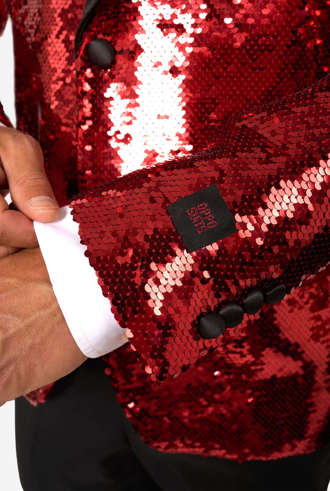 Radiant Red Sequins - Image 5