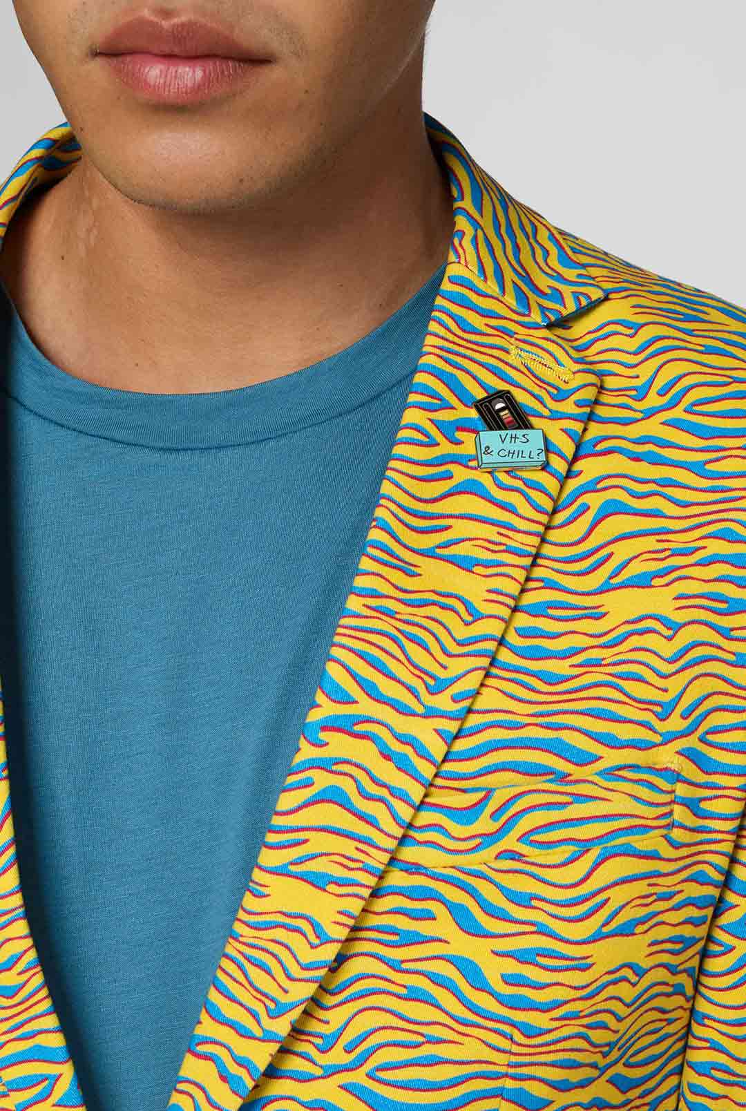 Retro - 80's Animal - Electric Yellow - Image 5