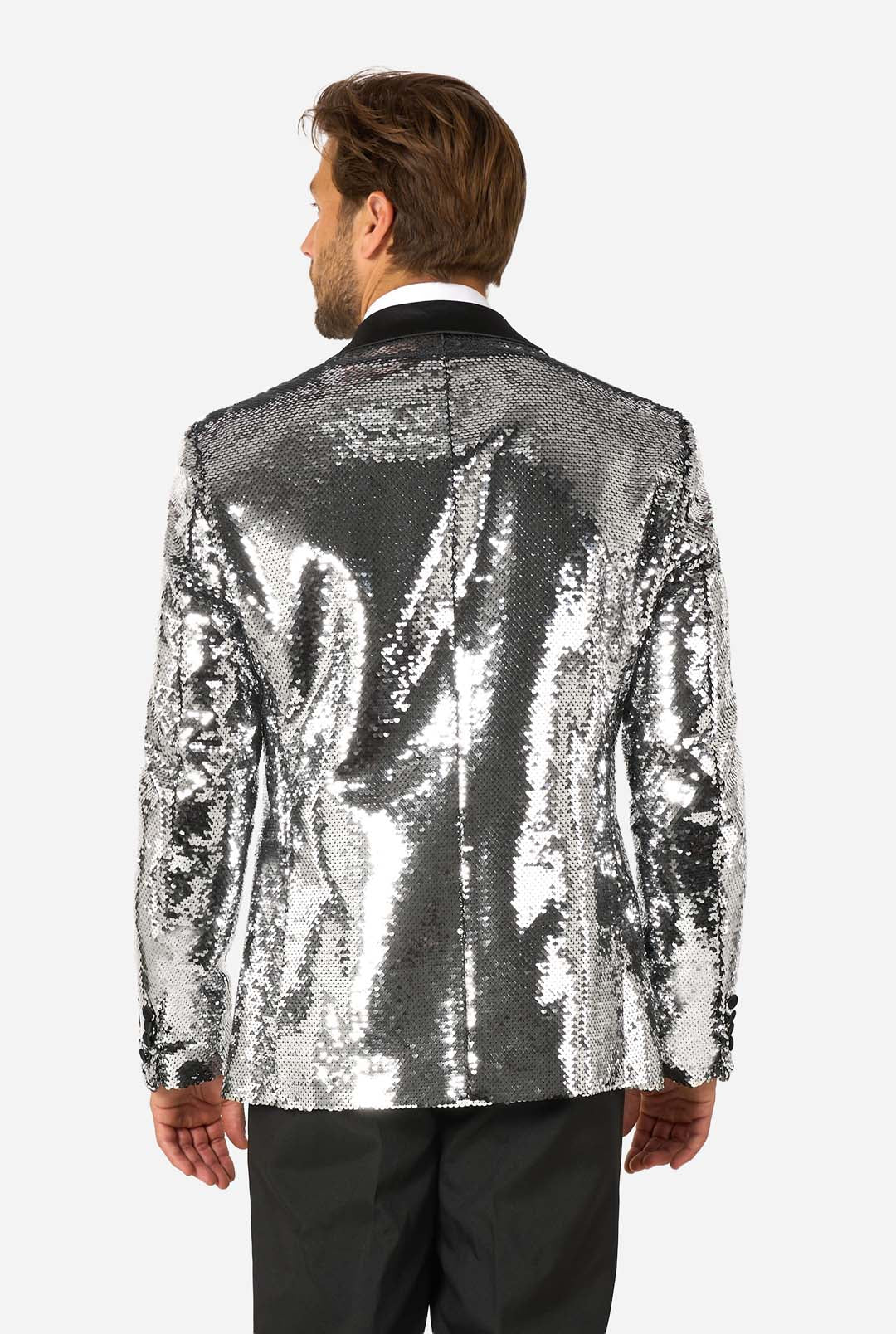 Shiny Silver Sequins - Image 4