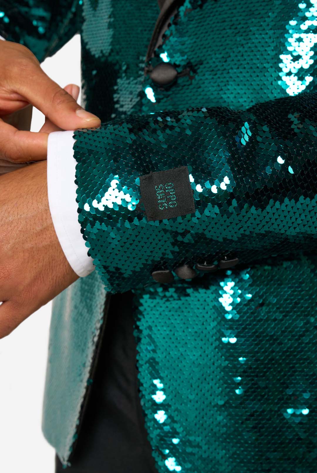 Terrific Teal Sequins - Image 5