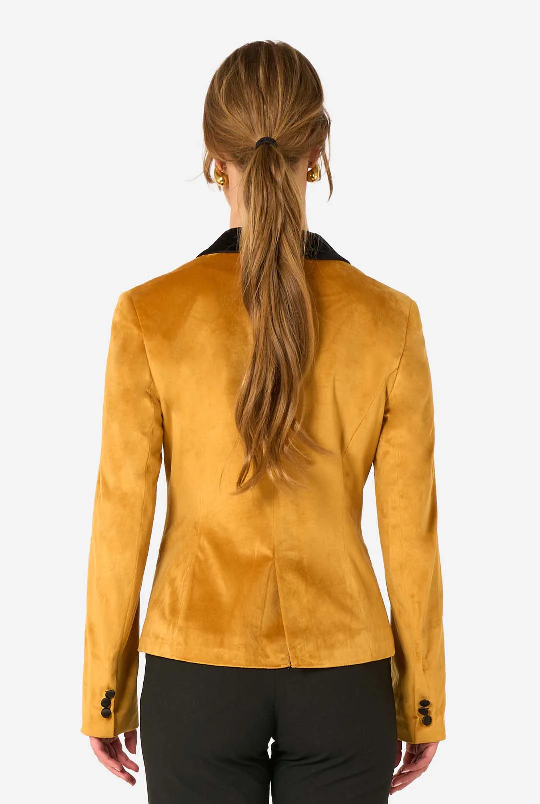 Womens Dinner Jacket - Gold - Image 4